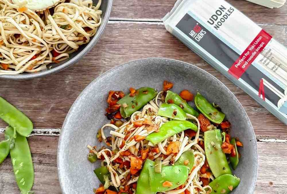 SWEET & SAVOURY STIR FRIED UDON NOODLES