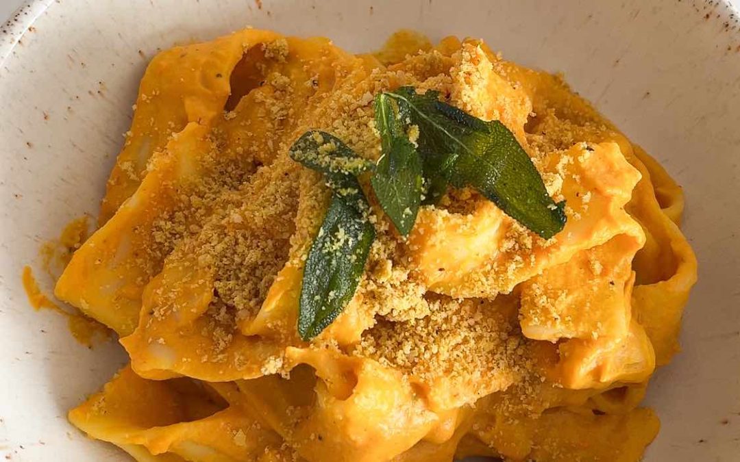 VEGAN PUMPKIN PAPPARDELLE