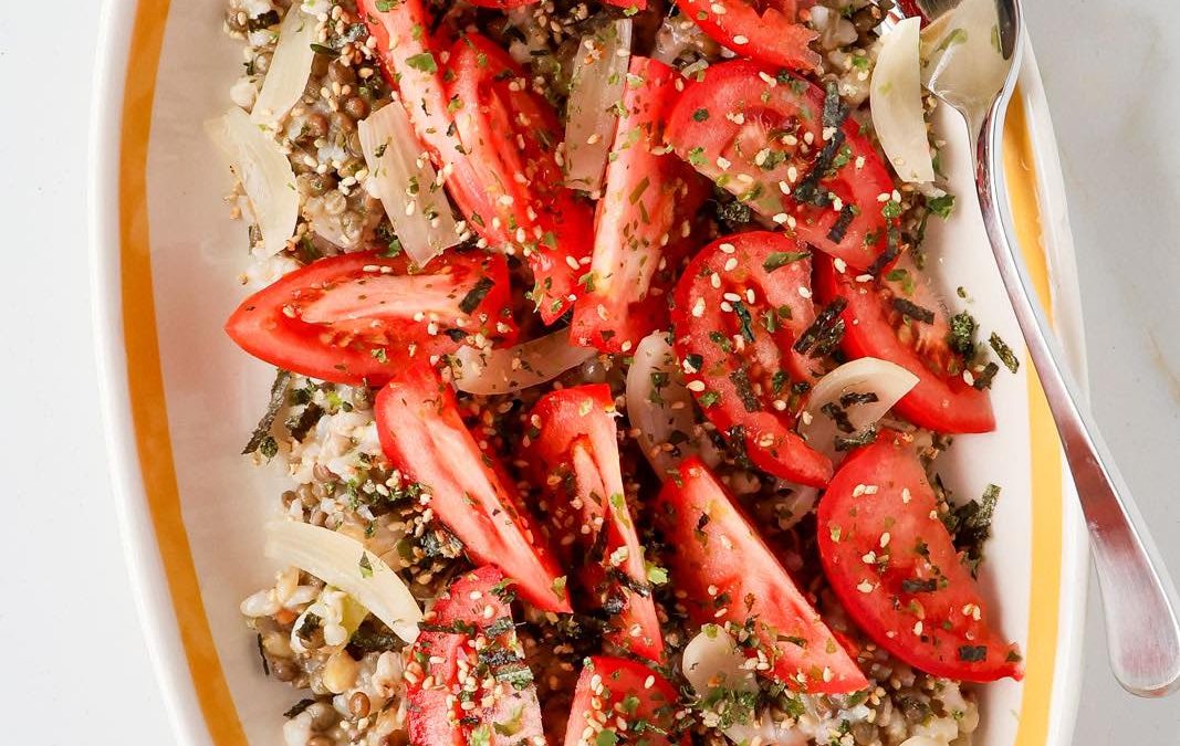 TOMATO LENTILS SALAD